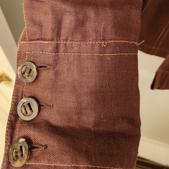 Vintage Zara Button Down Belted Jacket - size medium - Picture 4 of 14